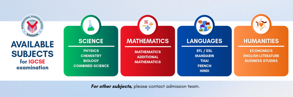IGCSE Examination & Test Centre in Bangkok, Thailand